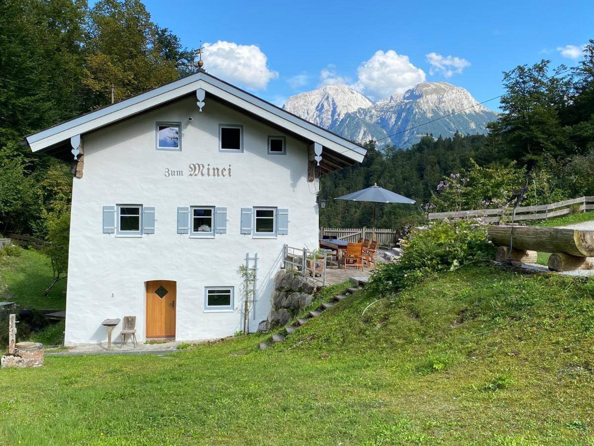 Alte Muehle Mit Wunderbarem Bergblick Ramsau bei Berchtesgaden Exterior foto