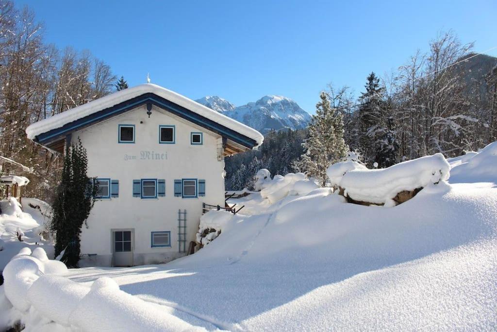 Alte Muehle Mit Wunderbarem Bergblick Ramsau bei Berchtesgaden Exterior foto