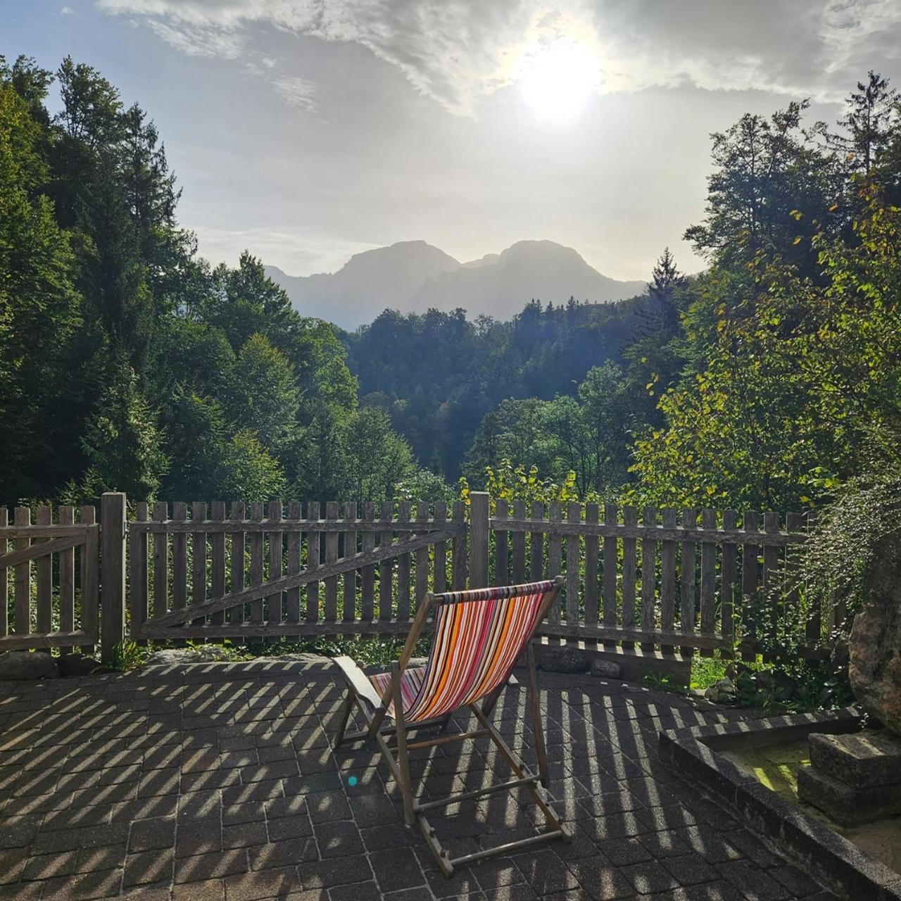 Alte Muehle Mit Wunderbarem Bergblick Ramsau bei Berchtesgaden Exterior foto